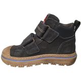 Develab - Halfhoge Schoen - Navy Blauw - Leder - Klittenband