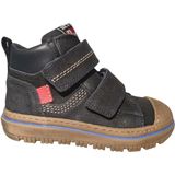 Develab - Halfhoge Schoen - Navy Blauw - Leder - Klittenband