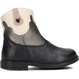 Develab - 42938-929 - Enkellaarzen - Zwart - Leer - Rubber Zool