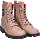 Develab - Bikerboot - Old Pink - Nappa Leer - Vetersluiting en Ritssluiting