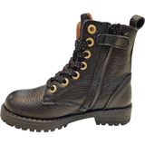 Develab 42950 922 Black Meisjes Veterlaarzen - Zwart