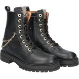 Develab - 42966 - Sneakers - Zwart - Glad Leer - Rubber Zool