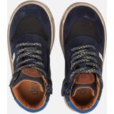Develab - Mid Cut - Sneakers - Blauw - Leer
