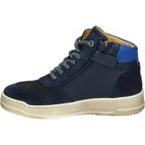 Develab Mid Cut Sneakers blauw Leer - Heren