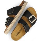 Red Rag - Slippers - Zwart - Suède