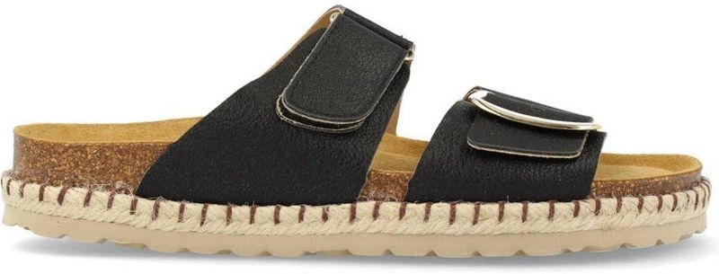 Red Rag - Slippers - Zwart - Suède