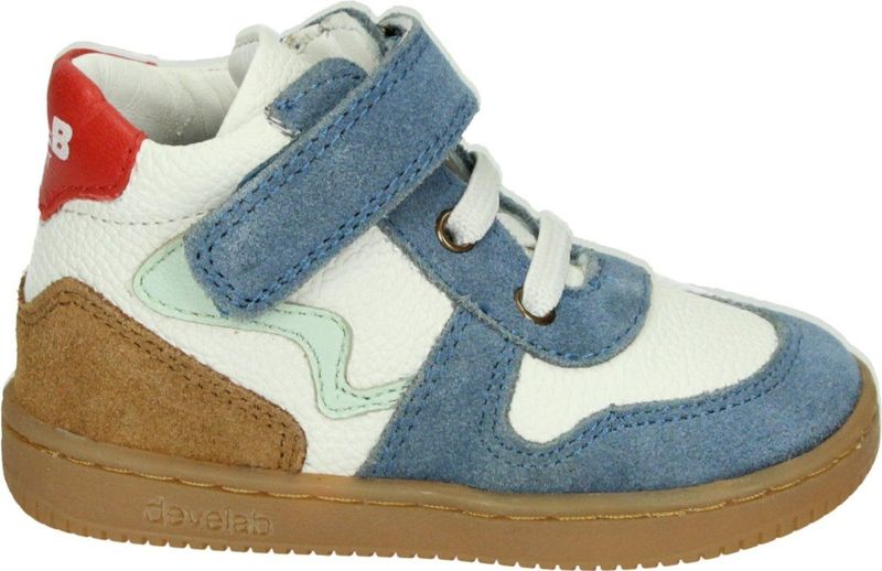 Develab - First Step - Sneakers - Blauw - Leer
