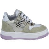 Develab - 47012-359 - Sneaker - Goud Beige - Leer - Vetersluiting en Ritssluiting