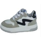 Develab Sneaker - Wit - Beige - Zwart - Jongens