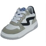 Develab Sneaker - Wit - Beige - Zwart - Jongens