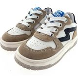 Develab Sneaker - Wit - Beige - Zwart - Jongens