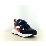 Develab - 45281 - Sneakers - Blauw Combinatie - Leer