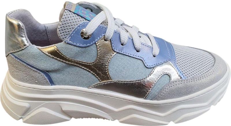 Red-Rag - 12526 - Sneakers - Blauw Combi