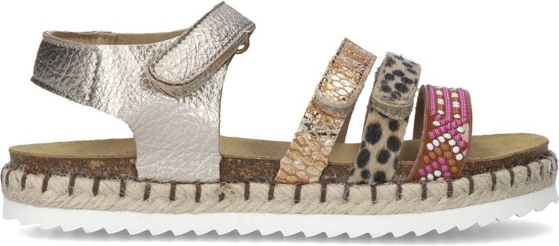 Develab - 48484 - Sandalen - Goud - Glanzend Materiaal