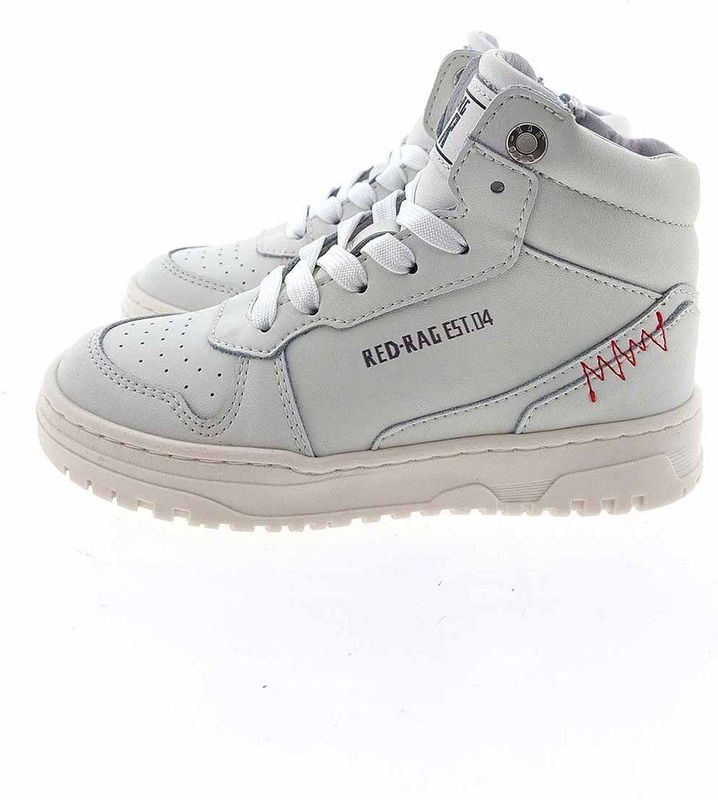 Red Rag - 13903 - Sneakers - Zwart - Leer