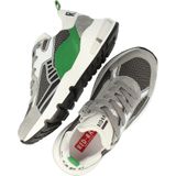 Red-Rag 13905 Sneakers - Grijs/Groen - Veter/Rits Sluiting