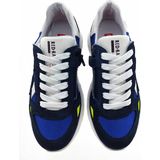 Red Rag - 13909 - Jongens Sneakers - Blauw - Leer/Stof - Rubber Zool