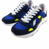 Red Rag - 13909 - Jongens Sneakers - Blauw - Leer/Stof - Rubber Zool
