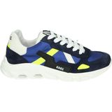 Red Rag - 13909 - Jongens Sneakers - Blauw - Leer/Stof - Rubber Zool