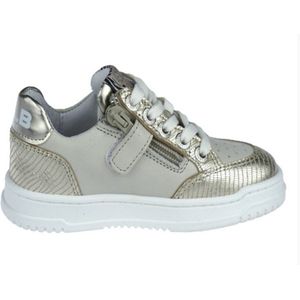 Develab - 41040-351 - Sneakers - Goud met Beige - Leer - Kuipzool