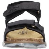 Develab - Sandaal - Zwart - Camouflage Print - Verstelbare Klittenbandsluitingen