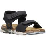 Develab - Sandaal - Zwart - Camouflage Print - Verstelbare Klittenbandsluitingen