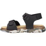 Develab - Sandaal - Zwart - Camouflage Print - Verstelbare Klittenbandsluitingen