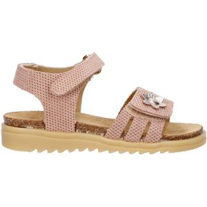 Develab - Sandalen - Leer - Plat - Voor Meisjes