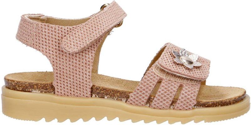 Develab - Sandalen - Leer - Plat - Voor Meisjes