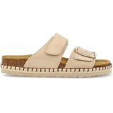 Red Rag - Gezondheidsslippers - Beige - Suède