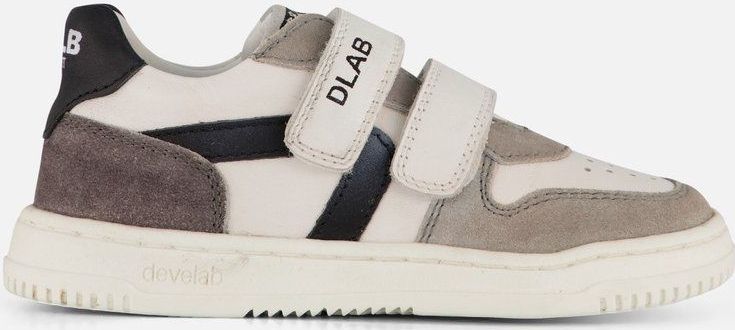 Develab Sneakers zwart Leer