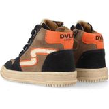 Develab - Sneaker - Meerkleurig - Leren Buiten- en Voering - Ritssluiting met Veters