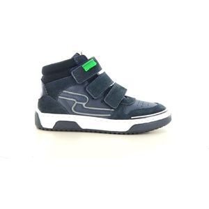 Develab - Leren Sneakers - Donkerblauw