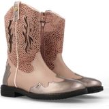 Develab - 44418 - Cowboylaars - Roze - Leer en Sued met Metallic Touch