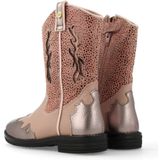 Develab - 44418 - Cowboylaars - Roze - Leer en Sued met Metallic Touch