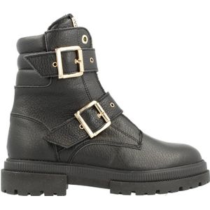 Red Rag - Leren Enkelboots - Zwart