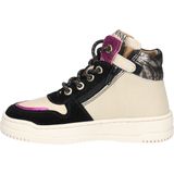 Develab - 41926 - Meisjessneaker - Luxe Mix van Leer en Suède - Halfhoog