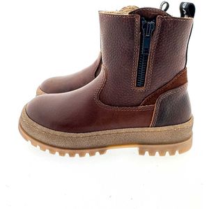 Develab - Enkelboot - Leer - Stevige Profielzool - Voor Kinderen