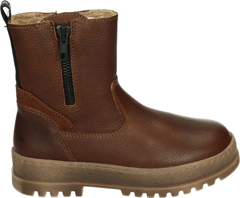 Develab - Enkelboot - Leer - Stevige Profielzool - Voor Kinderen