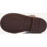 Develab - Enkellaarsjes - Roze/Goud - Suède - Met Ritssluiting