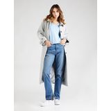 Tommy Hilfiger - Dames Trui - Jersey - Blauw - 100% Katoen