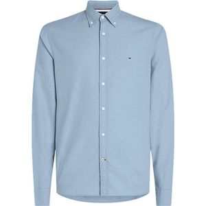 Tommy Hilfiger - Overhemd - Blauw - Katoen