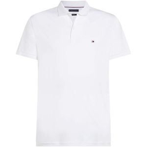 TOMMY HILFIGER - Essential - Shirt - Wit - Kwartmouw