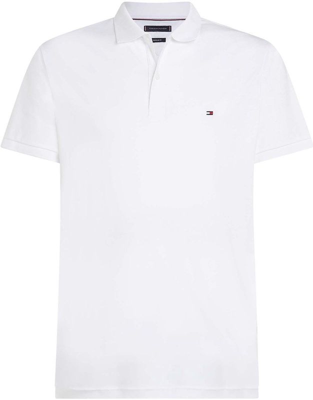 TOMMY HILFIGER - Essential - Shirt - Wit - Kwartmouw