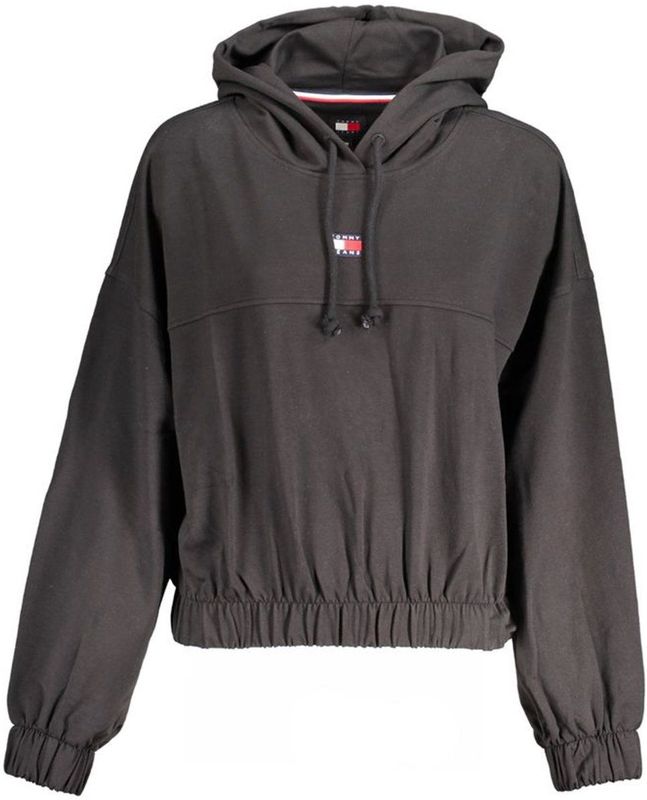 Tommy Hilfiger - Hoodie - Zwart - Katoen - Regular Fit