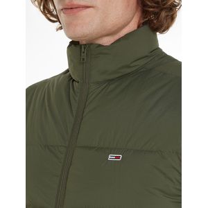 Tommy Jeans TJM Light Down Vest voor heren, Vermoeidheid Groen, XS