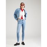 Stretchbroeken - Effen - Denim - Light Washed - Skinny Pasvorm