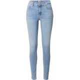 Stretchbroeken - Effen - Denim - Light Washed - Skinny Pasvorm
