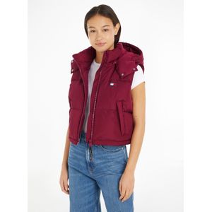 Tommy Jeans Steppweste "TJW CRP ALASKA PUFFER VEST", in modischer Cropped Form, Puffer