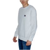 Tommy Jeans - Ronde Hals - Gebreide Trui - Wit - 100% Katoen